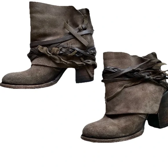 FREEBIRD by Steven CAIRO Suede Leather BOOTS Size 6 - Picture 11 of 16